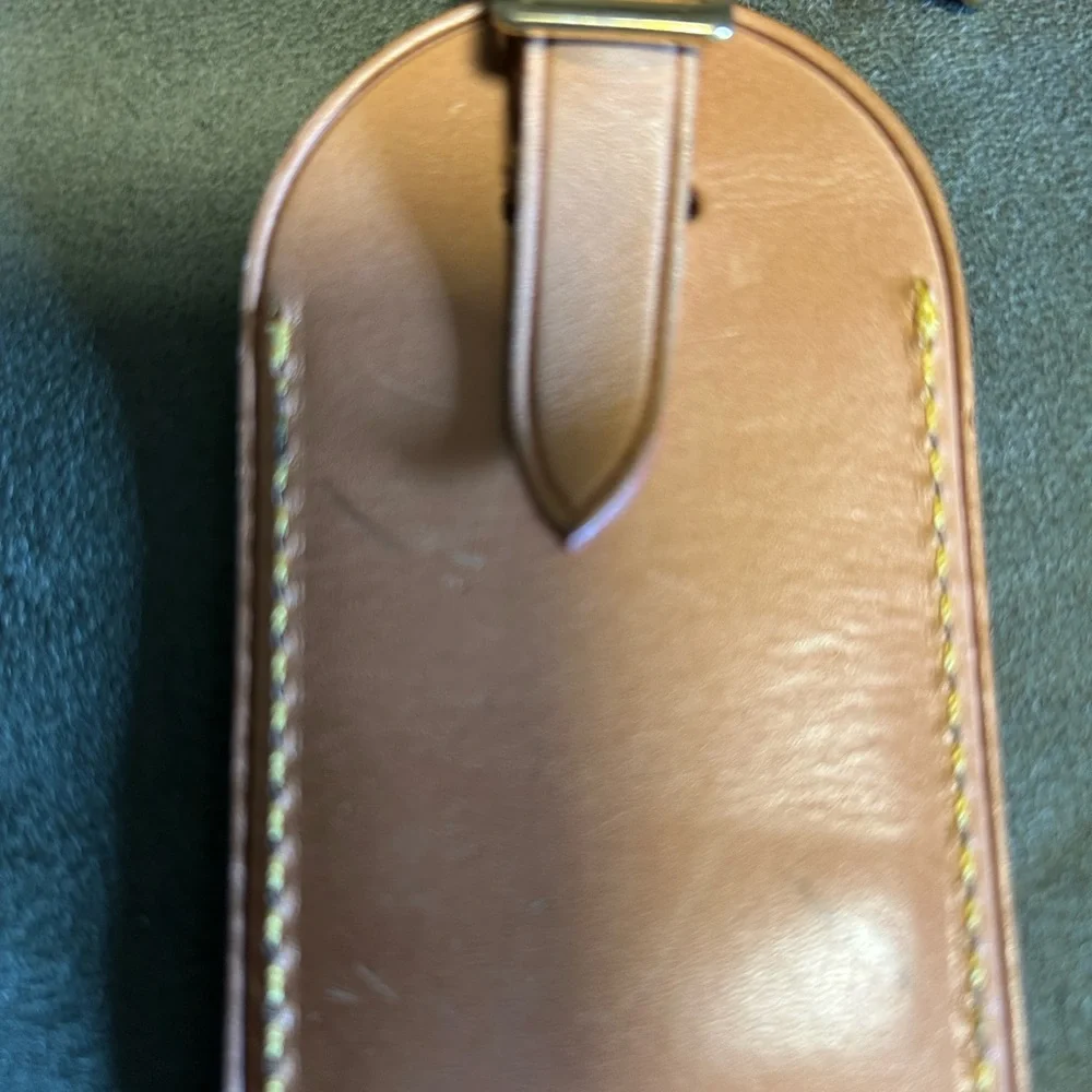 Louis Vuitton Leather Luggage Tag, Wallet Dustbag and Ombre Nomade BUNDLE!! - Picture 9 of 11